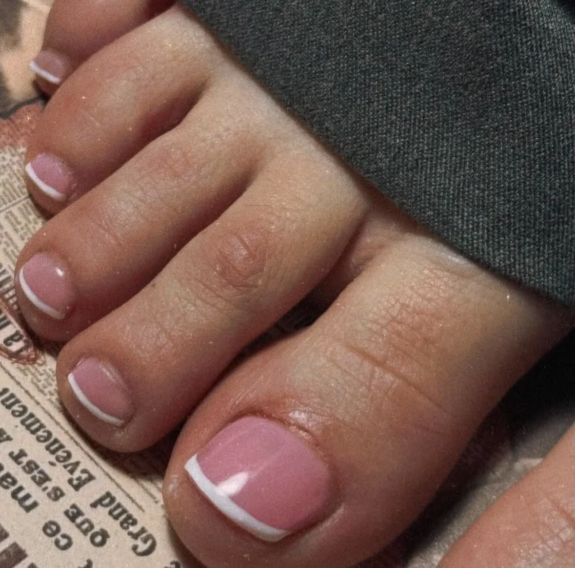 Angel Nails gel lak na stopalima 2